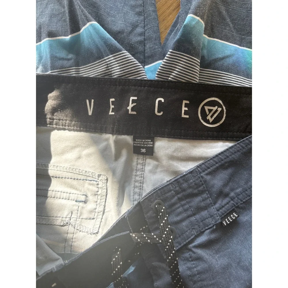 Veece men's size 36 blue swim trunks‎